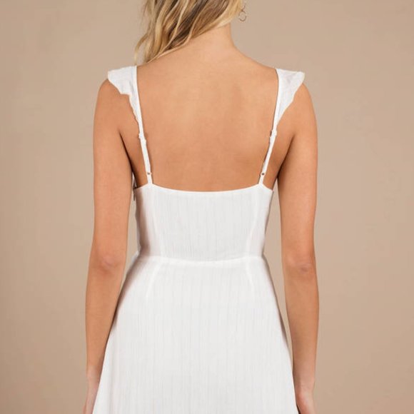 White Tobi Skater Dress - Picture 2 of 3